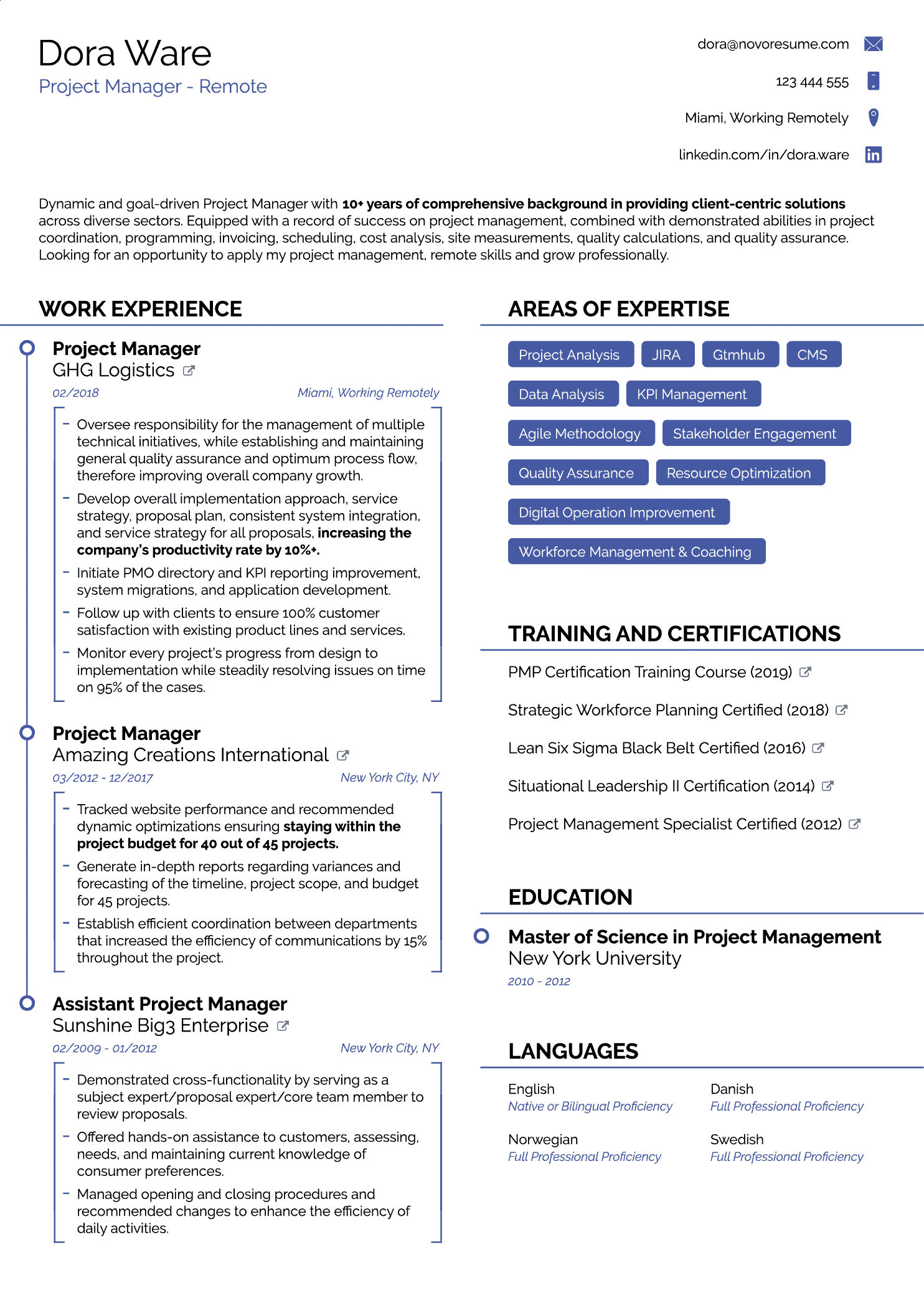 Free Resume Templates For 2020 Download Now