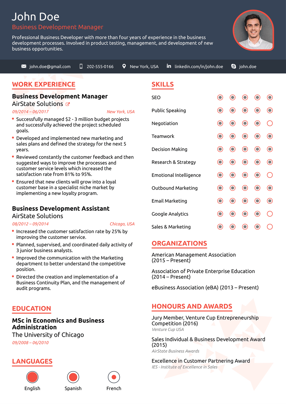 Resume Builder for 2024 | Free Resume Builder | Novorésumé